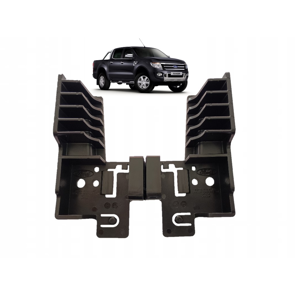 Par Guia Suporte Central Parachoque Ranger Xl 2013 A 2016