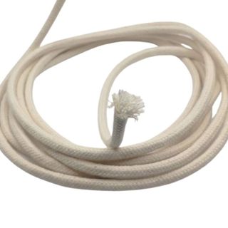 Pavio por Metro para Lamparina Tocha Lampião Algodão 5mm em Oferta na Shopee