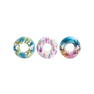 Bóia Inflável Transparente Colorida Grande - Intex 58263 em Oferta na Shopee