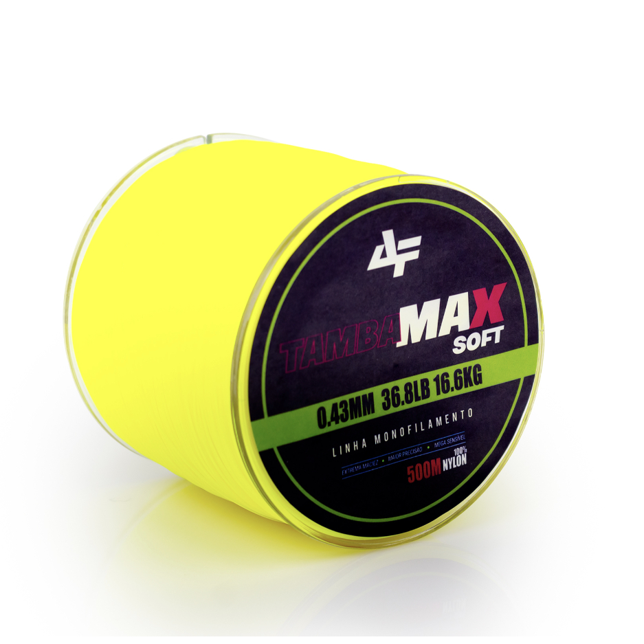 Linha Tamba Max Soft Monofilamento Com 500m Tamanhos em Oferta na Shopee