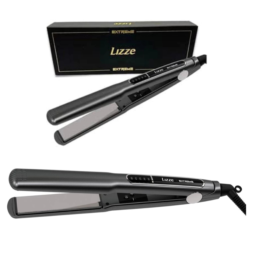 Prancha Lizze Extreme Profissional 480°F Cinza Chapinha Salão