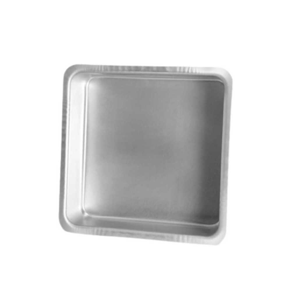 Forma Assadeira Quadrada Fundo Fixo 25x10cm Alumínio Roldan em Oferta na Shopee