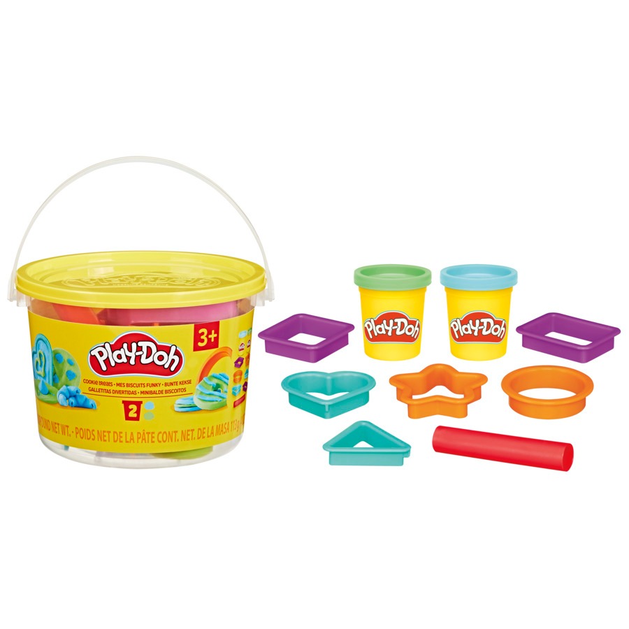 Brinquedo Massinha Play-Doh Baldinhos Coloridos - Hasbro B4453 em Oferta na Shopee