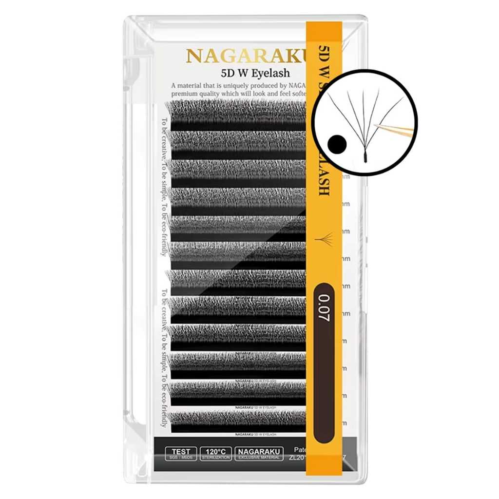 Cílios Nagaraku 5D W Volume Egípcio em Oferta na Shopee
