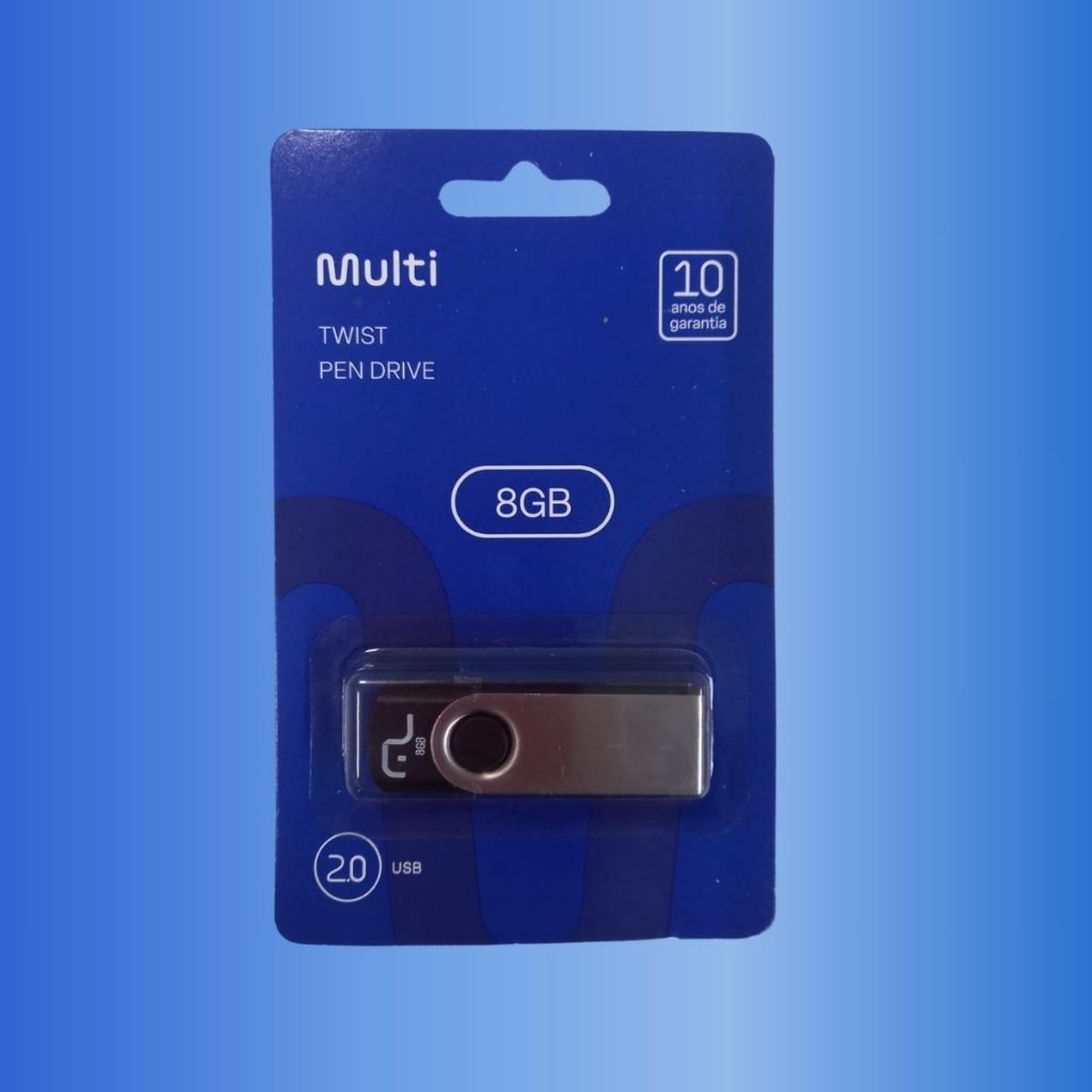 Pen Drive Twist 2.0 Usb 8Gb Multi
