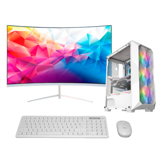 Computador PC Gamer i7 6ª 16gb Ram SSD 480 RX560 Monitor 23" Curvo em Oferta na Shopee