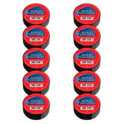 Pacote 10 Fita Isolante Anti Chama Isoflex 19mm X 10m C/10 Unidades