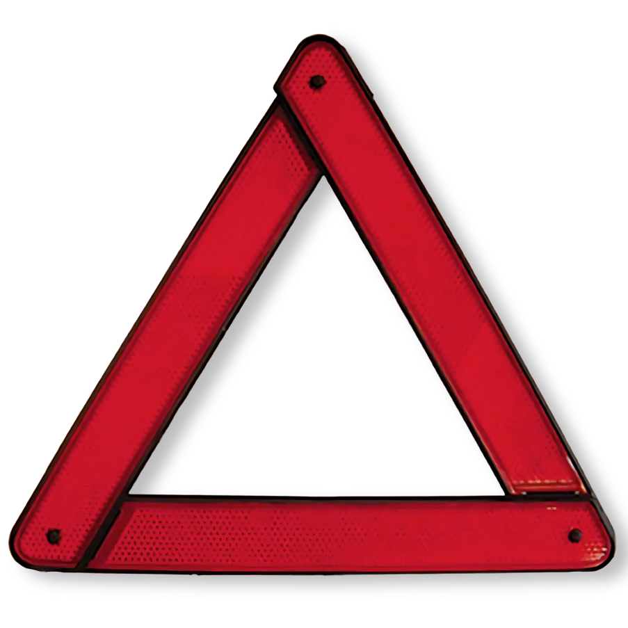 TRIANGULO SEGURANÇA CARRO AUTOMOTIVO EMERGÊNCIA PRETO
