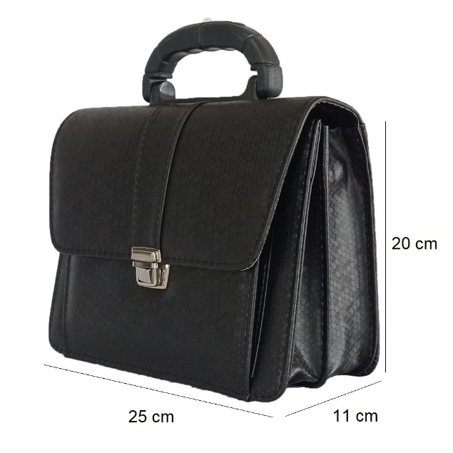 Pasta Bolsa Capanga Para Bíblia e Hinário CCB Preta Mini Disco AP R1766