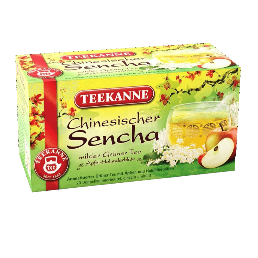 Teekanne - Chá Verde Sencha Maçã e Sabugueiro (20 saq) 35g