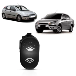 Interruptor De Vidro Focus Hatch 00 A 08 Focus Sedan 00 A 09 Dianteiro Dir Traseiro Dir/Esq