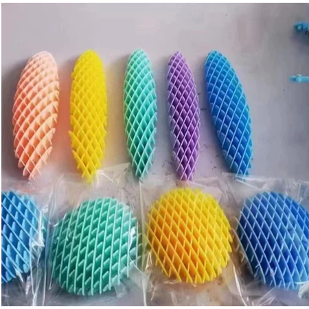 Morf Worm Fidget Toy 3D Descompressão De Malha De Brinquedo Mágico De Deformação De Torção Popit Elástico