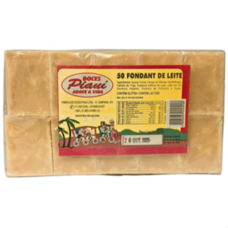 Pacote Foundant De Leite 900g C/ 50 Unidades - Festa Junina - Doces Piauí em Oferta na Shopee