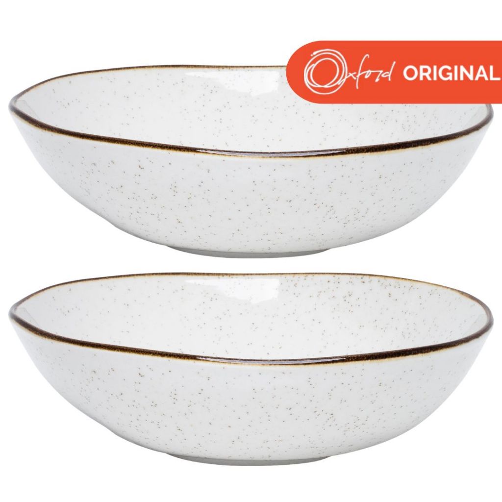 Cj 2 Saladeiras de Porcelana 26cm 1,6L Ryo Maresia - Oxford Original