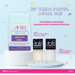Kit Unhas Fortes, Agora vai! em Oferta na Shopee