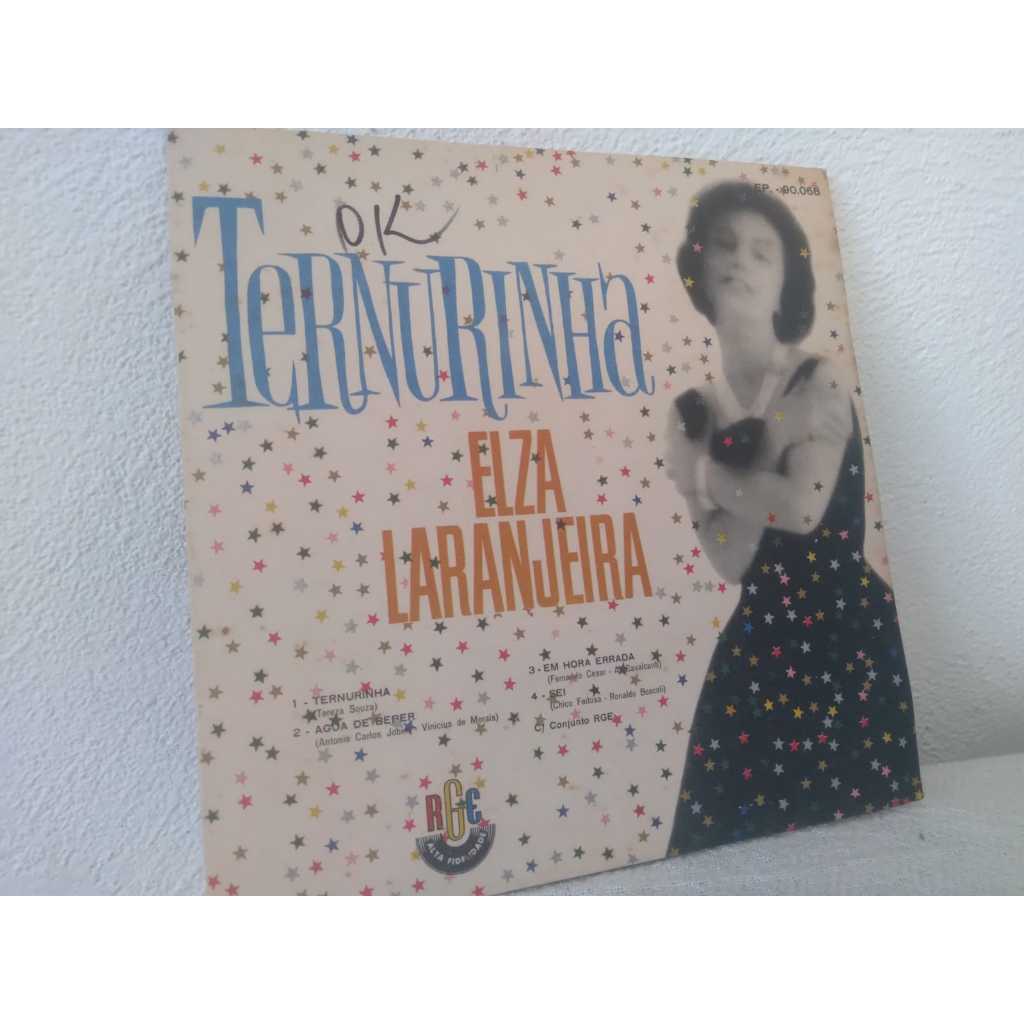 Compacto Elza Laranjeira - Ternurinha - Duplo  (4 músicas) - Vinil - Excelente