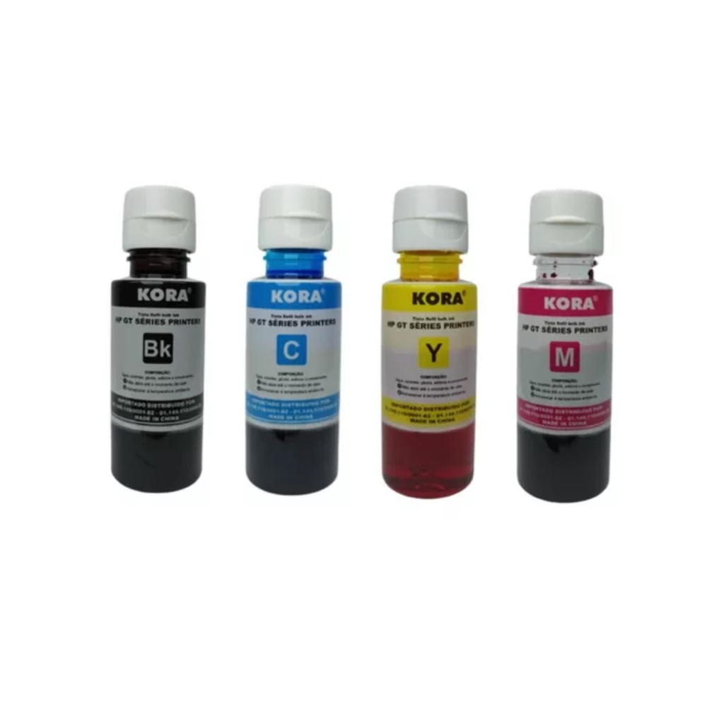 Tinta Bulk ink Gt51 Gt53 Compatível Gt5822 Gt5810 Gt5820 Kora