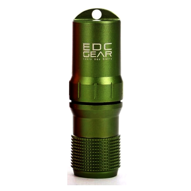 Capsula Prova D'água Tubo Estanque Sobrevivência Aluminio M6