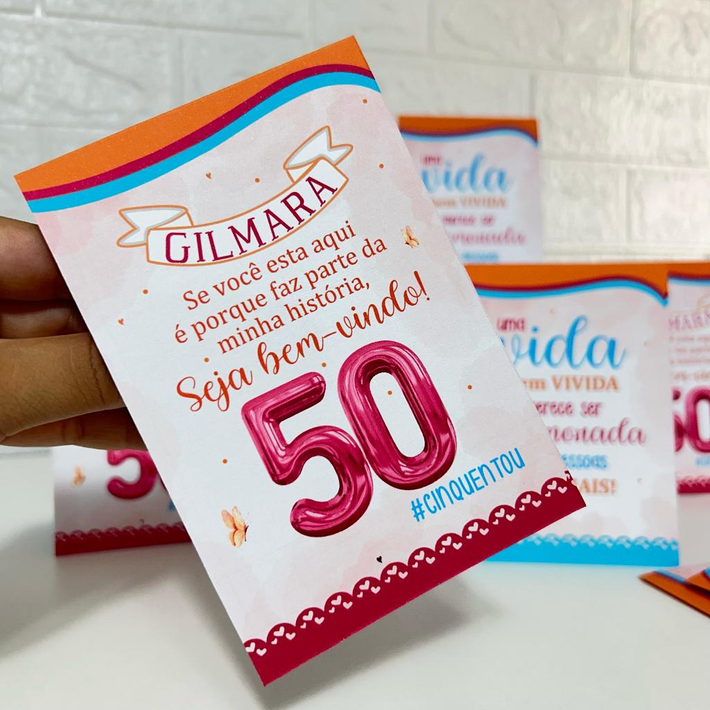 Centro de Mesa Agradecimento Personalizado Festa Aniversario - Plaquinha Aniversário Laranja Azul Vinho