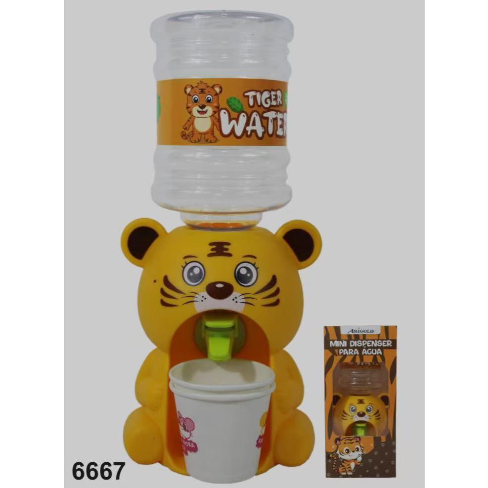 Mini Bebedouro Dispenser Para Água Com Copo Capacidade 185ml e 348ml  Infantil Kids