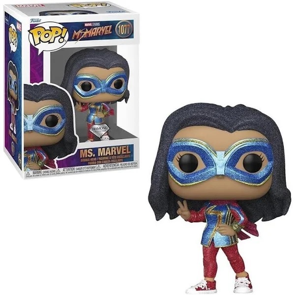 Funko Pop Marvel Ms. Marvel 1077 – Colecionável Exclusivo