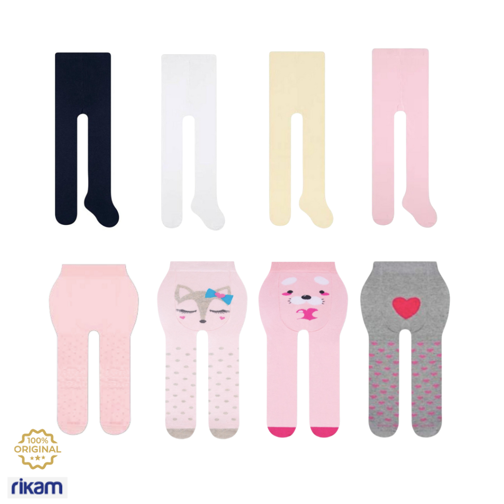 Meia Calça Bebê Lisa e Com Desenho 18 a 36 meses - Rikam em Oferta na Shopee
