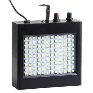 Strobo 108 Leds Rgb/branco 25w Rítmico Bivolt Automático Acessórios Para Festas Casa Iluminação Show