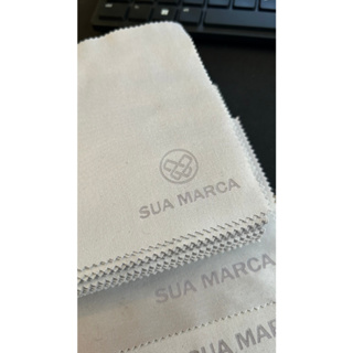 Flanelas para óculos personalizadas - Pacote com 100 unidades cinza em Oferta na Shopee