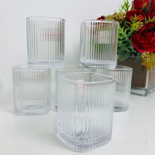 Jogo com 6 Copos de Vidro Grosso 200ml – Resistência e Elegância para Suas Bebidas