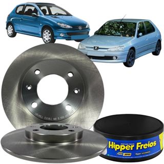 Disco De Freio Traseiro Sólido  Xsara Zx 207 306 106 em Oferta na Shopee