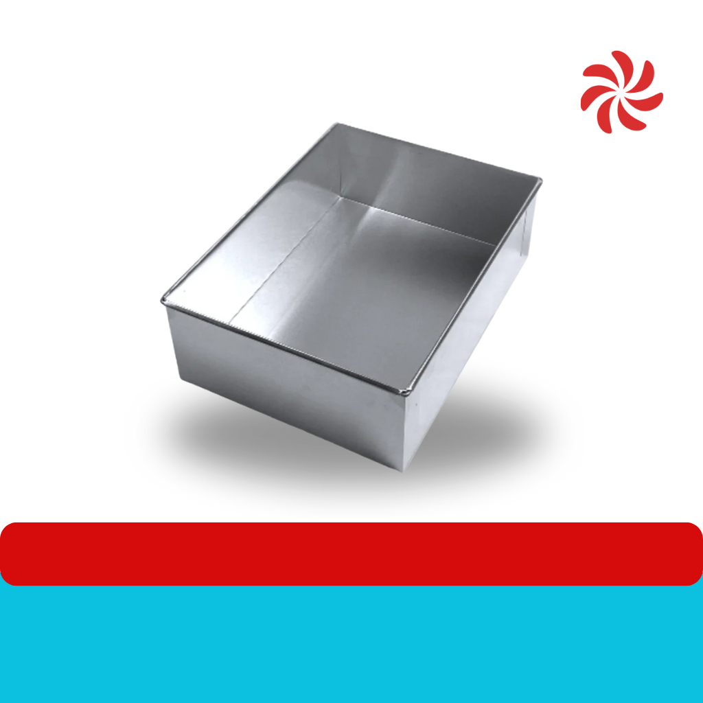Forma Retangular Para Bolos - 20x15x8 em Oferta na Shopee