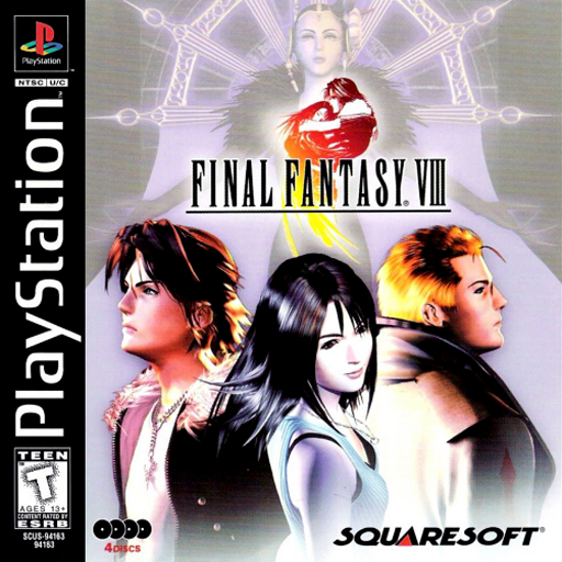 Final fantasy 8 4 discos - Ps1