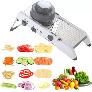Cortador De Legumes Fatiador Ralador Com Regulagem Em Inox QUE BOM em Oferta na Shopee