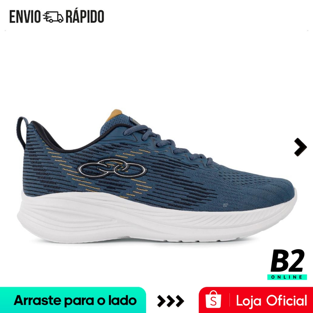 Tênis Olympikus Marte Masculino Marinho Original Com Nota Fiscal e Garantia