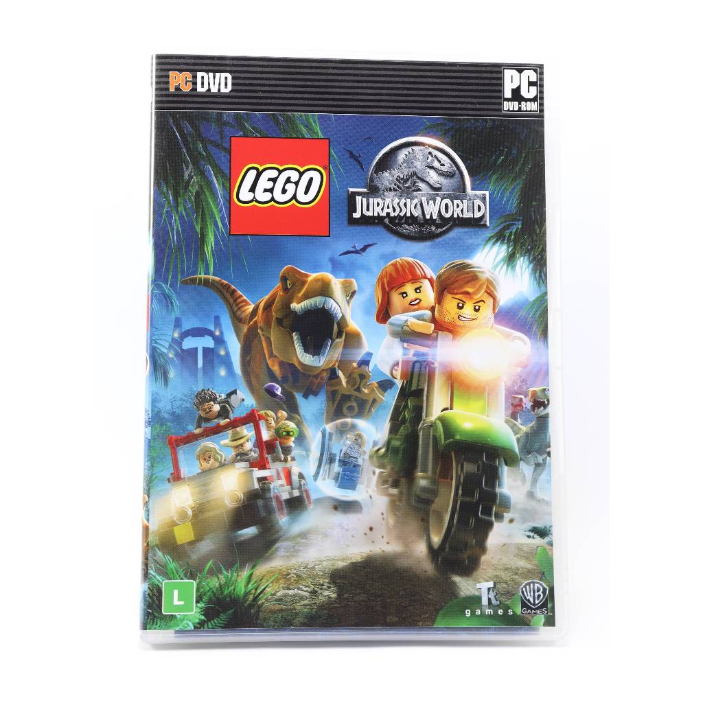 Jogo PC Jogo Lego Jurassic World / DVD Jogo De Computador Original