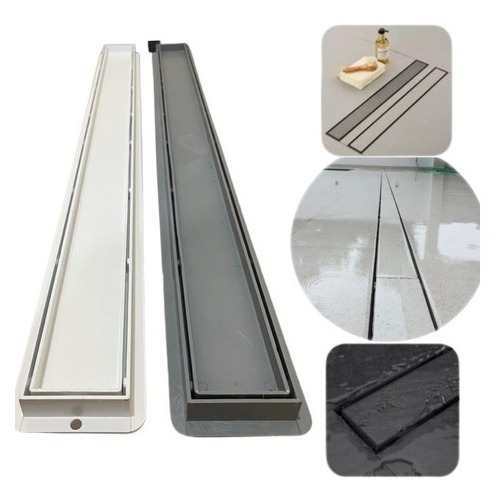 Ralo Banheiro Linear Oculto Seca Piso 6x90 Invisível Sifonado em Oferta na Shopee