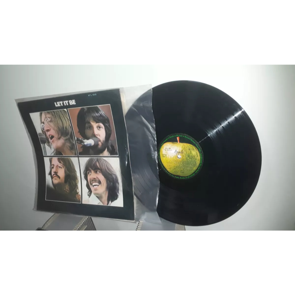 LP Vinil The Beatles Let It Be Mono 1970 Capa Não Sanduíche
