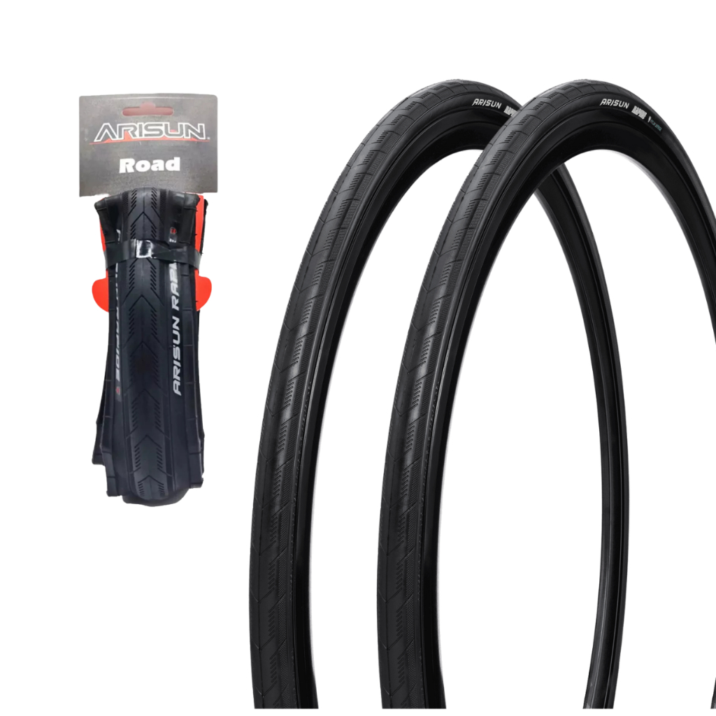 Par Pneu Bike Bicicleta Speed Road Aro 700x28 Arisun Rapide Kevlar