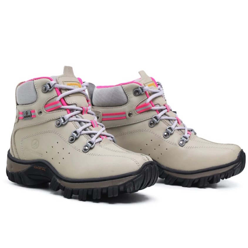 Bota Coturno Caterpillar Em 100% Couro Feminina 50%OFF PROMOÇÃO em Oferta na Shopee