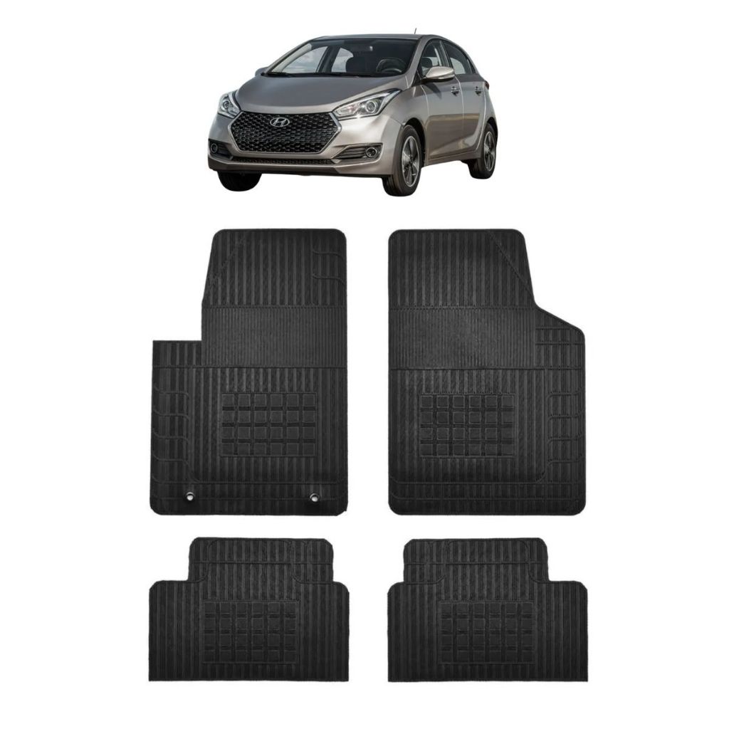 JOGO TAPETE DE BORRACHA HB20 12/23 – Car Floor em Oferta na Shopee