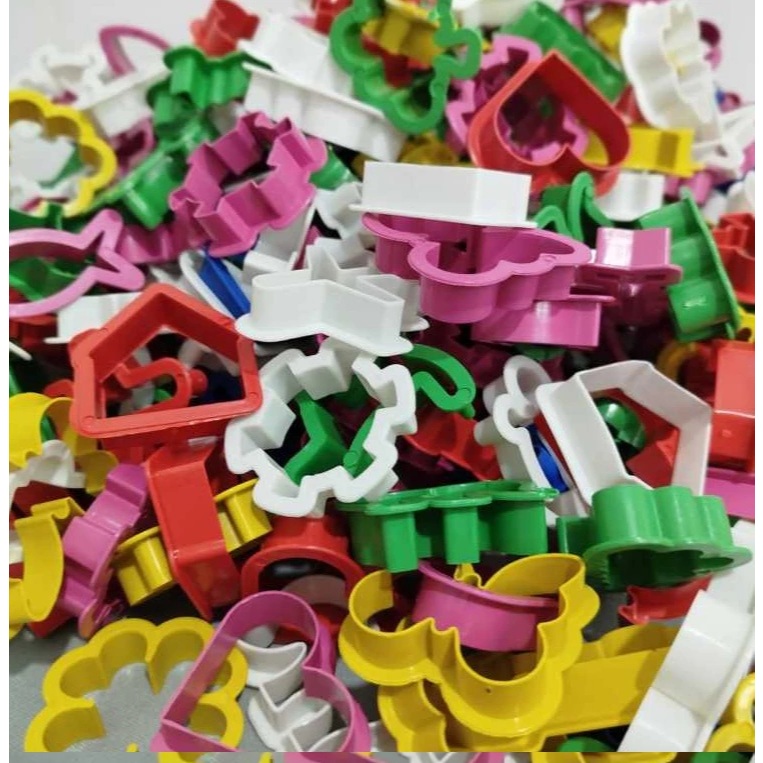 kit Cortadores forminhas de moldes  modelar para massinha de em Oferta na Shopee