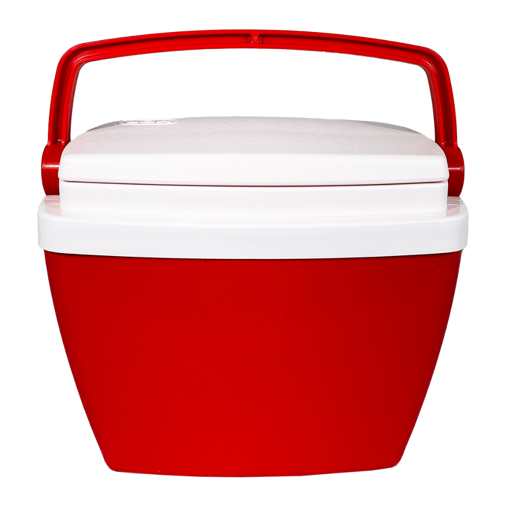 Caixa Térmica Cooler com Alça 6 Litros Vermelho comporta 8 Latas 350ml - Mor