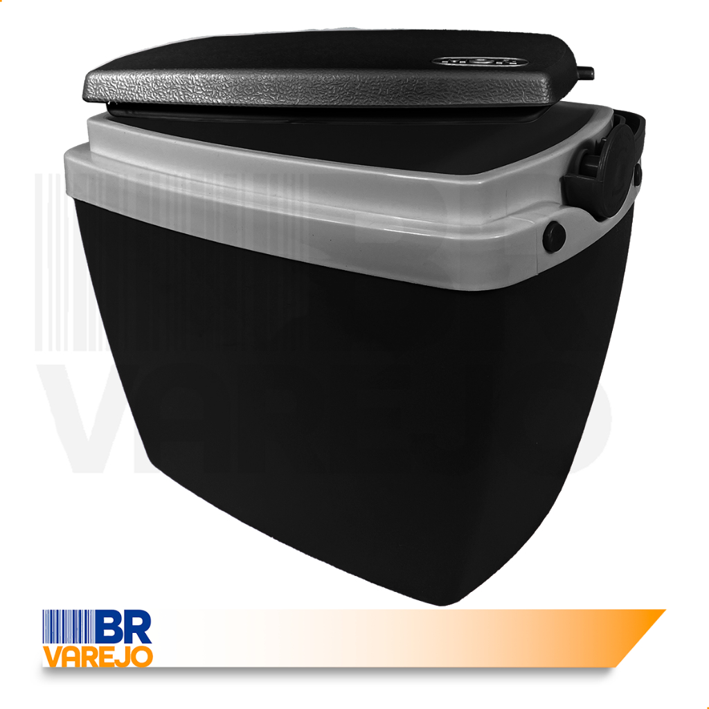 Caixa Térmica Cooler com Alça 6 Litros Preto comporta 8 Latas 350ml - Mor — imagem 2 de 2