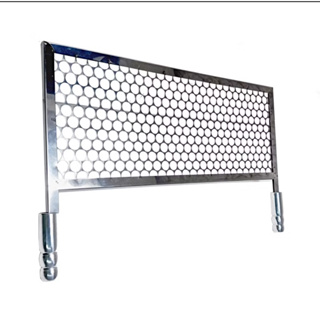 Grelha Para Espetinho 55x26 para Churrasqueira em Aço Inox Reforçada em Oferta na Shopee