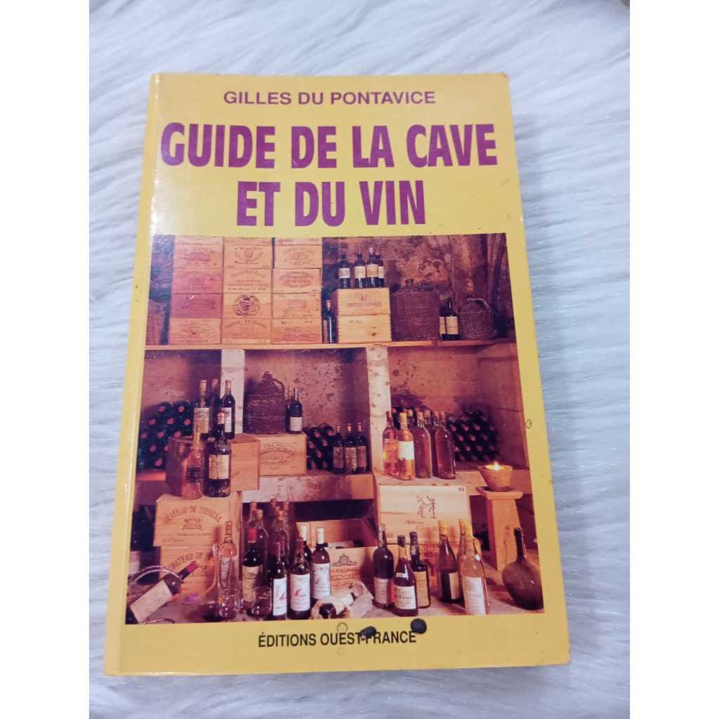 Livro em Frances Guide de la Cave et Du Vin Gilles Du Pontavice