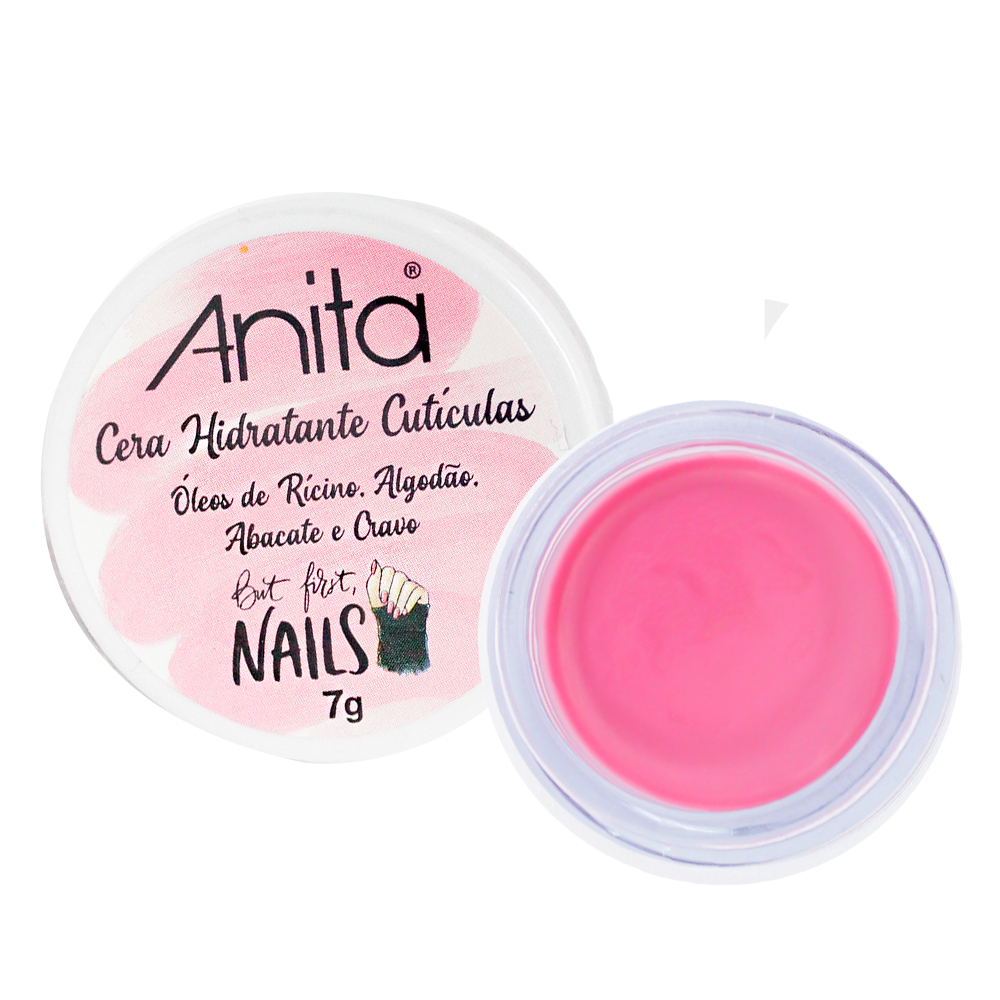 Cera Hidratante De Cutículas Anita Cosméticos 7g