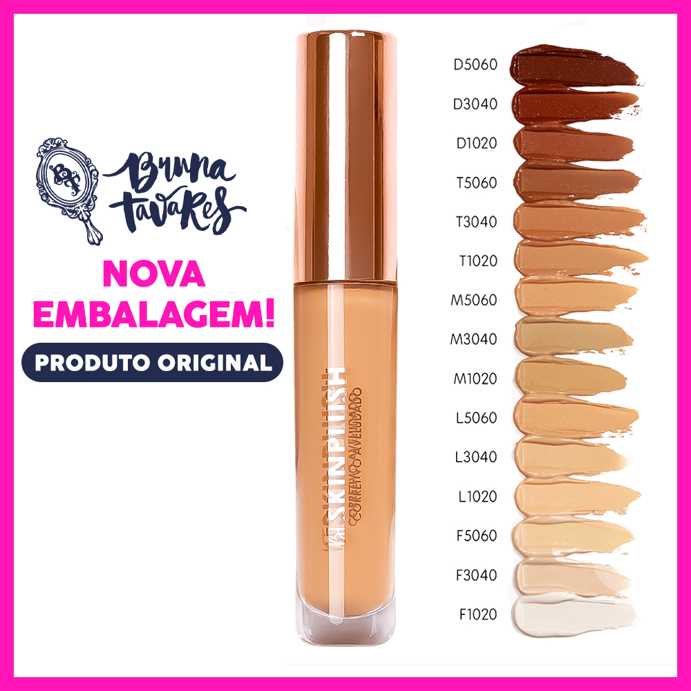 Bruna Tavares BT Skinplush (Corretivo de Textura Soft Mousse) em Oferta na Shopee