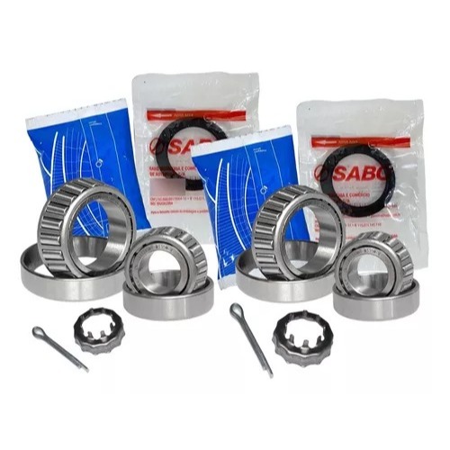 Kit Rolamento Roda Traseira SKF VKBA4529A Gol Parati Saveiro Santana Fox Polo