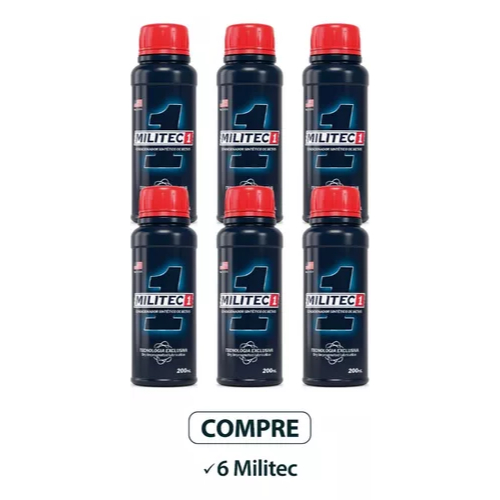 Promoção: Militec 6 Unid + Brinde Desengripante + Chaveiro em Oferta na Shopee