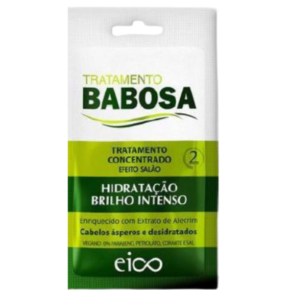 Eico Tratamento Babosa Sachê Hidratação Capilar 40g